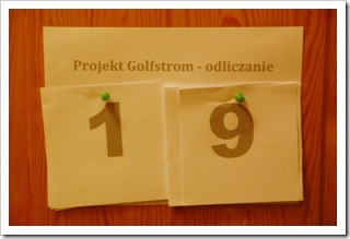 Projekt Golfstrom - odliczanie