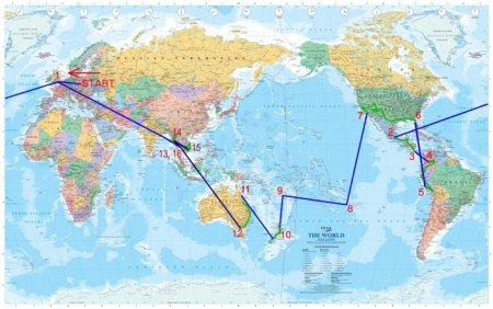 Trasa Hop! ... Around the Globe Trasa Hop! ... Around the Globe