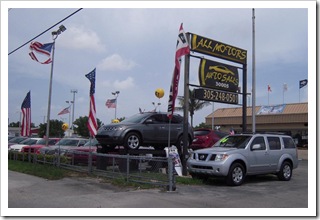 Siedziba legendarnego sprzedawcy używanych aut