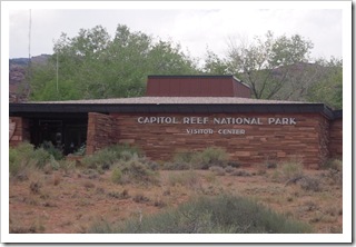Capitol Reef National Park Visitor Center