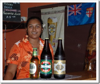 Kolekcja piw i nasza barmanka