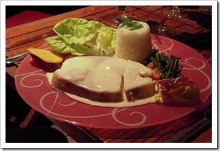 Mahi mahi w sosie waniliowym