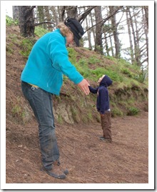 Malutki hobbit i wielki człowiek