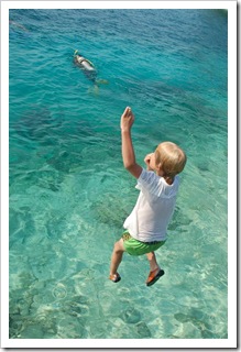 Nie mogę nurkować ale mogę skakać Honduras