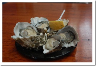 Ostrygi w swojej ostatniej kąpieli