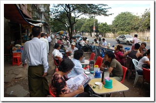 Ulica Bogyoke w Yangon (Birma)